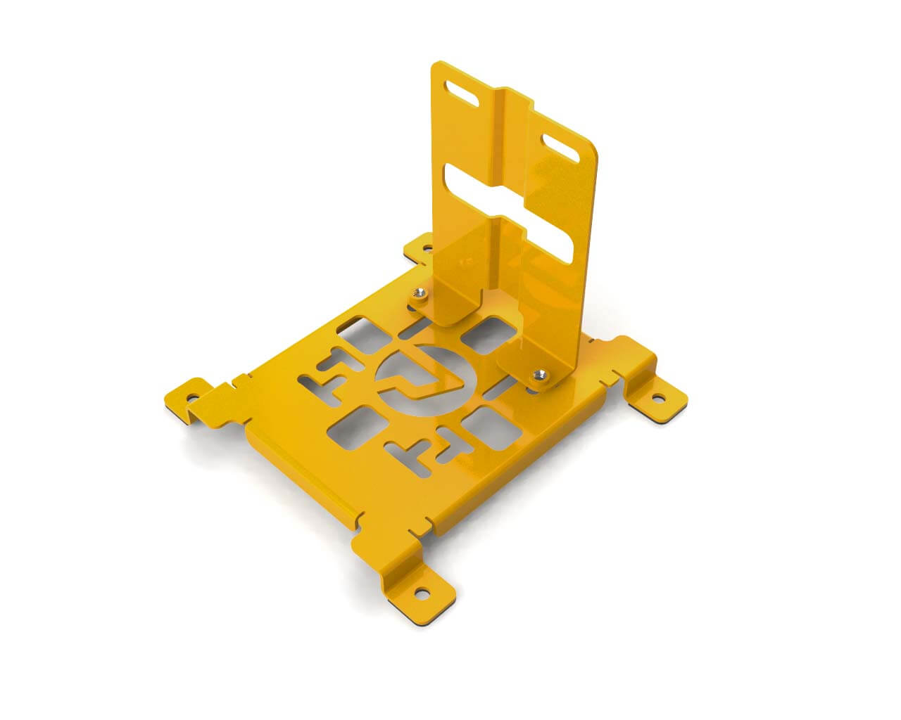 PrimoChill SX CTR2 Spider Mount Bracket Kit - 120mm Series - PrimoChill - KEEPING IT COOL Yellow