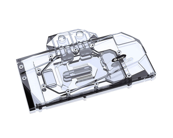 Bykski Full Coverage GPU Water Block and Backplate for Colorful iGame Battle-Axe RTX 3090/3080 (N-IG3090ZF-X) - PrimoChill - KEEPING IT COOL
