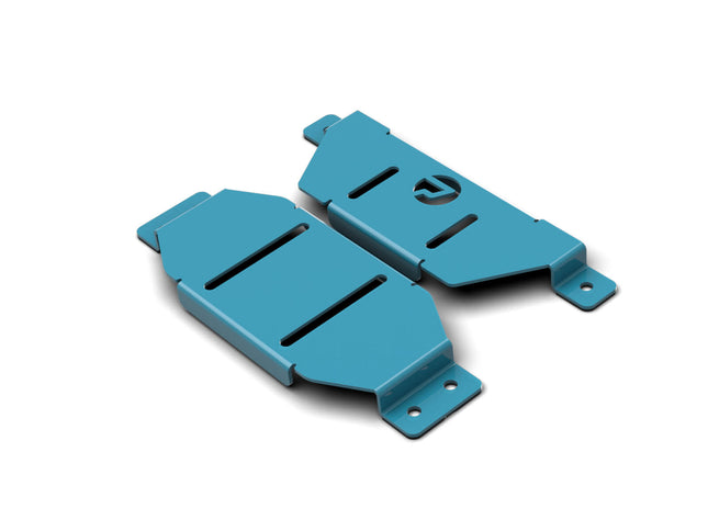 PrimoChill SX Offset CTR Hard Mount Reservoir to Radiator Mount - 140mm Series - PrimoChill - KEEPING IT COOL Sky Blue