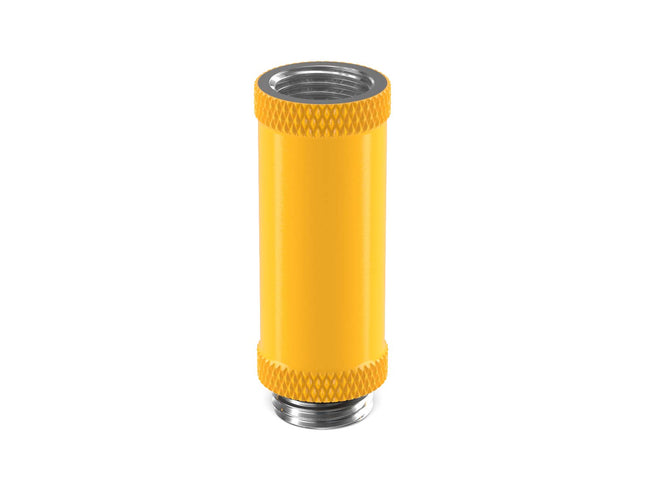 PrimoChill Male to Female G 1/4in. 40mm SX Extension Coupler - PrimoChill - KEEPING IT COOL Yellow