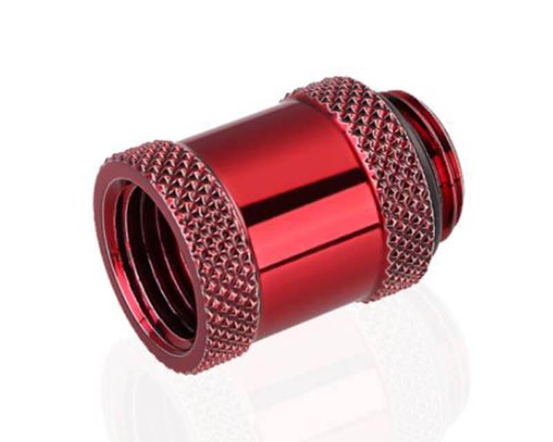 Bykski G 1/4in. Male/Female Extension Coupler - 20mm (B-EXJ-20) - PrimoChill - KEEPING IT COOL Red