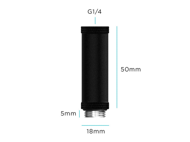 PrimoChill Male to Female G 1/4in. 50mm SX Extension Coupler - PrimoChill - KEEPING IT COOL