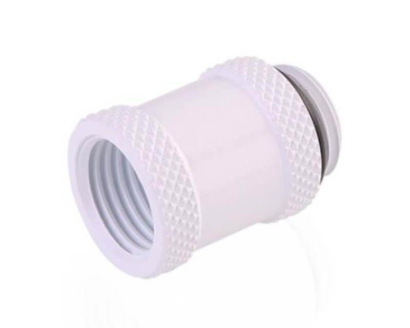 Bykski G 1/4in. Male/Female Extension Coupler - 20mm (B-EXJ-20) - PrimoChill - KEEPING IT COOL White