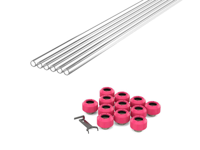 PrimoChill Basic 1/2 Inch PETG / RSX Combo Pack - PrimoChill - KEEPING IT COOL UV Pink