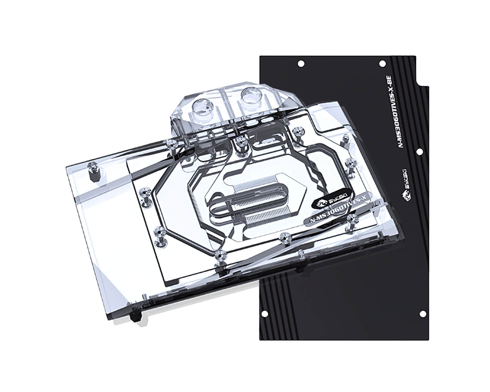 Bykski Full Coverage GPU Water Block and Backplate for MSI RTX 3060Ti VENTUS 2X 8G (N-MS3060TIVES-X) - PrimoChill - KEEPING IT COOL