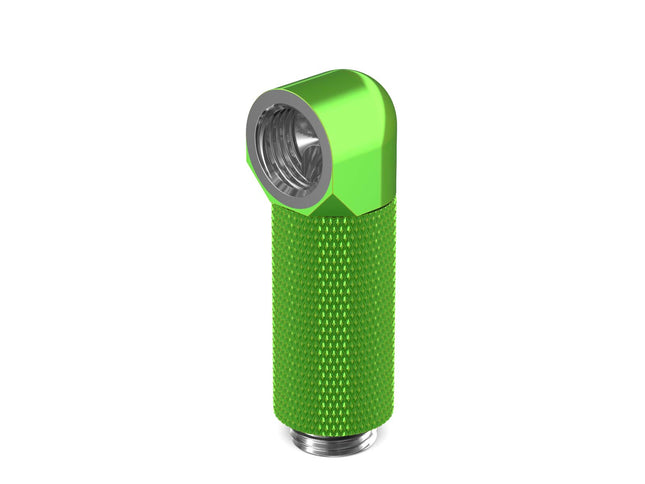 PrimoChill Male to Female G 1/4in. 90 Degree SX Rotary 35mm Extension Elbow Fitting - PrimoChill - KEEPING IT COOL Toxic Candy