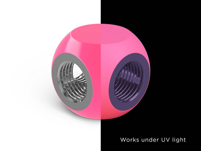 PrimoChill G 1/4in. 3-Way SX Female T Adapter - PrimoChill - KEEPING IT COOL UV Pink