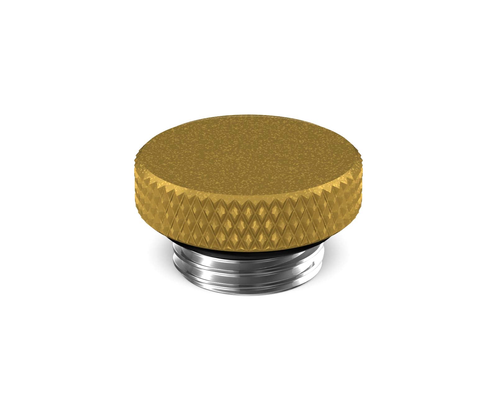 PrimoChill G 1/4in. SX Knurled Stop Fitting (No slot) - PrimoChill - KEEPING IT COOL Gold