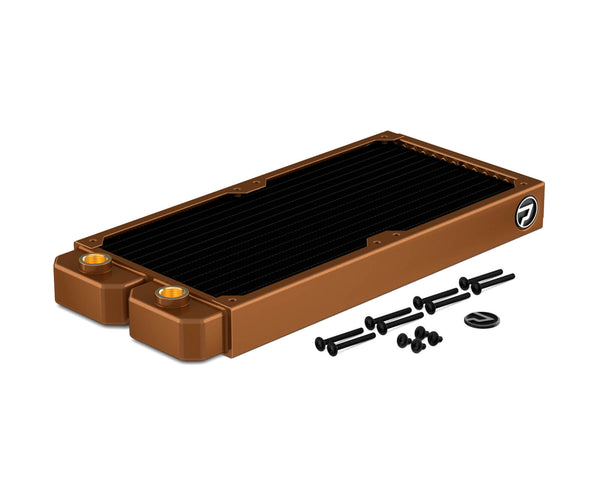 USED:PrimoChill 240mm EximoSX Slim Radiator - Copper - PrimoChill - KEEPING IT COOL