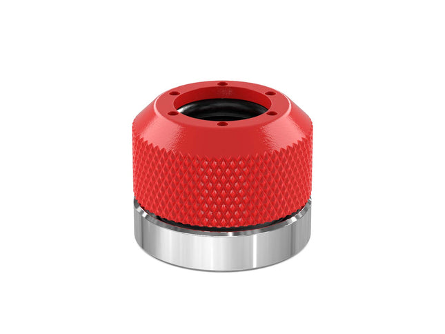 PrimoChill 1/2in. Rigid RevolverSX Series Coupler G 1/4 Fitting - PrimoChill - KEEPING IT COOL Razor Red