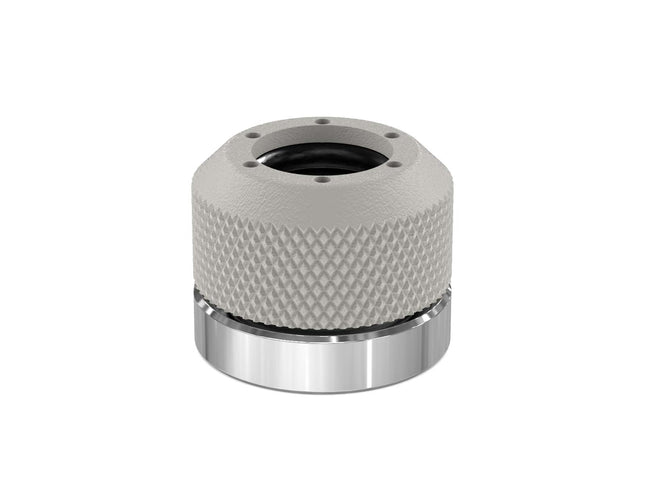 PrimoChill 1/2in. Rigid RevolverSX Series Coupler G 1/4 Fitting - PrimoChill - KEEPING IT COOL TX Matte Silver