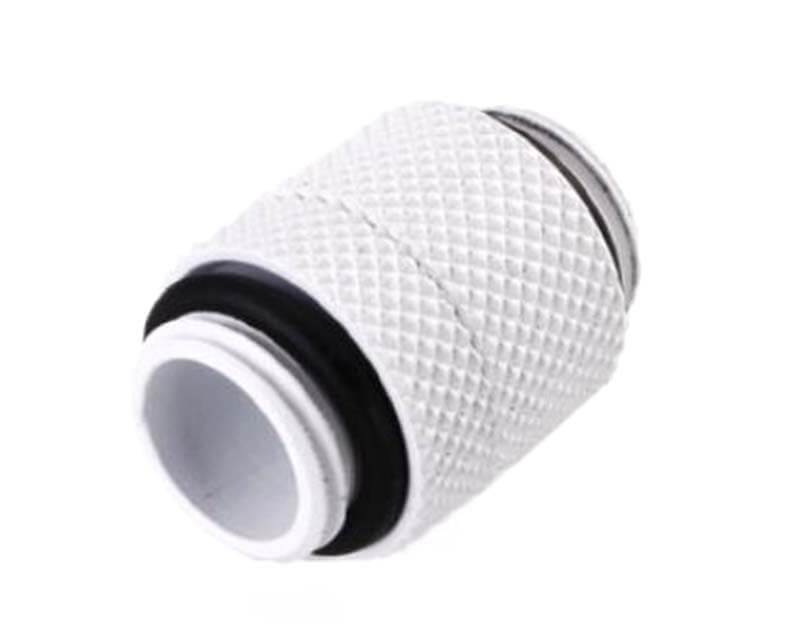 Bykski G1/4 Dual Male Rotary Extension Coupler (B-DTSO-S) - PrimoChill - KEEPING IT COOL White