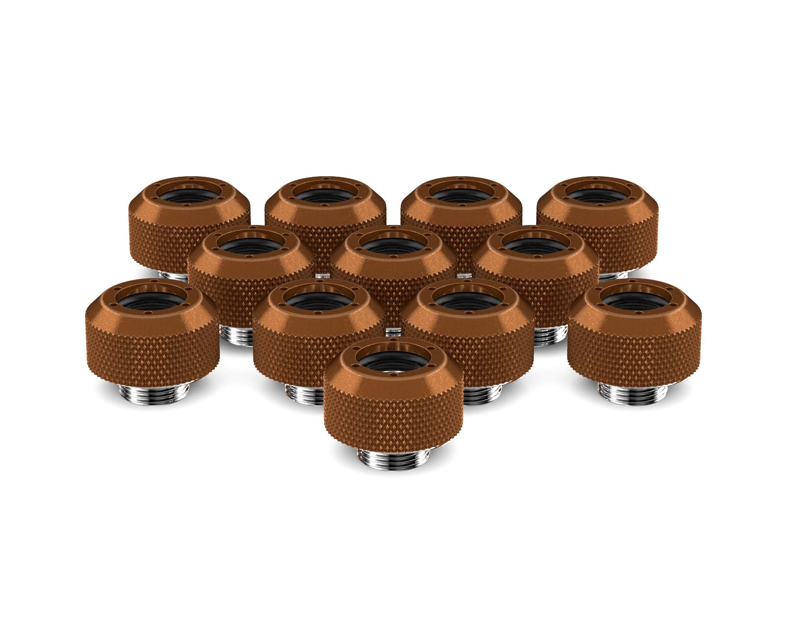 PrimoChill 1/2in. Rigid RevolverSX Series Fitting - 12 pack - PrimoChill - KEEPING IT COOL Copper