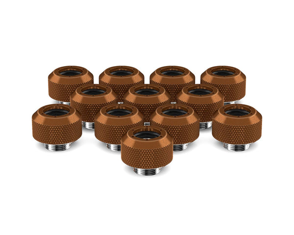 PrimoChill 1/2in. Rigid RevolverSX Series Fitting - 12 pack - PrimoChill - KEEPING IT COOL Copper