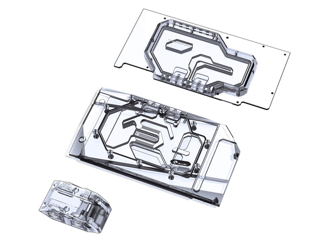 Bykski Full Coverage GPU Water Block w/ Integrated Active Backplate for ASUS TUF RTX 3090 (N-AS3090TUF-TC) - PrimoChill - KEEPING IT COOL