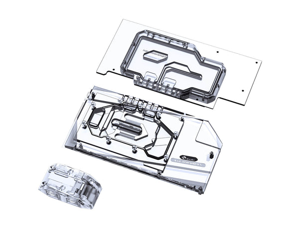 Bykski Full Coverage GPU Water Block w/ Integrated Active Backplate for Gigabyte AORUS RTX 3090 Master (N-GV3090AORUS-TC) - PrimoChill - KEEPING IT COOL