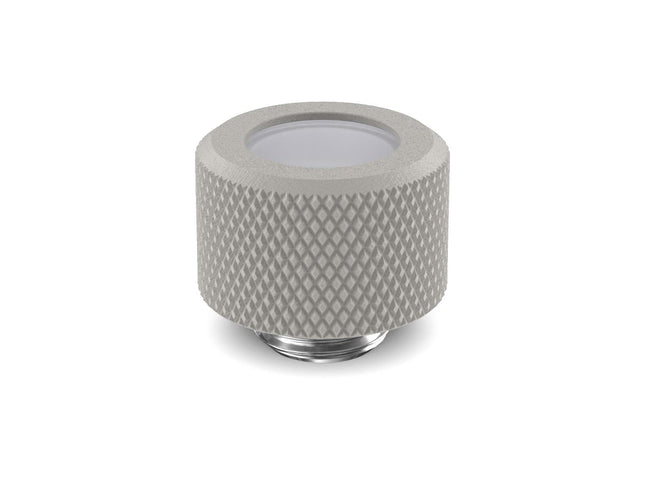 PrimoChill 14mm OD Rigid SX Fitting - PrimoChill - KEEPING IT COOL TX Matte Silver