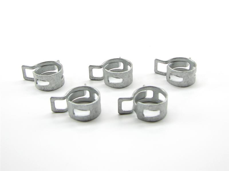 PrimoChill 5/8in. Steel Spring Hose Clamp - Pack of 10 - Silver - PrimoChill - KEEPING IT COOL