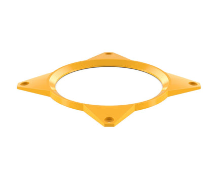 PrimoChill 140mm Aluminum SX Fan Cover - PrimoChill - KEEPING IT COOL Yellow
