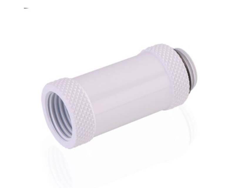 Bykski G 1/4in. Male/Female Extension Coupler - 35mm (B-EXJ-35) - PrimoChill - KEEPING IT COOL White