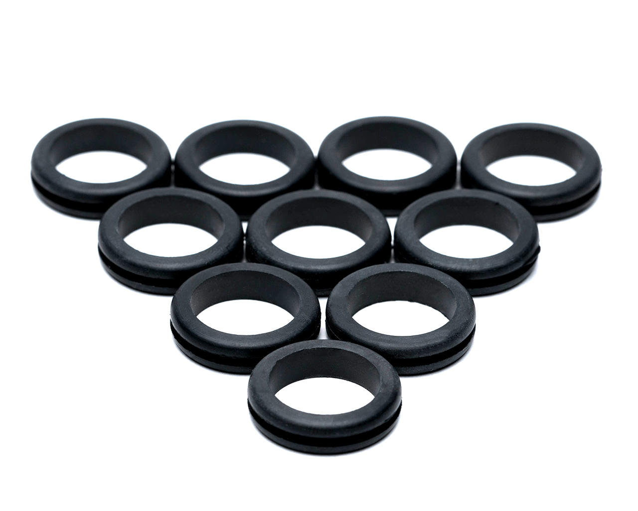 PrimoChill 5/8 Inch Cable / Tubing Rubber Pass Thru Grommet - 10 Pack - PrimoChill - KEEPING IT COOL