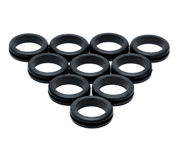 PrimoChill 5/8 Inch Cable / Tubing Rubber Pass Thru Grommet - 10 Pack - PrimoChill - KEEPING IT COOL