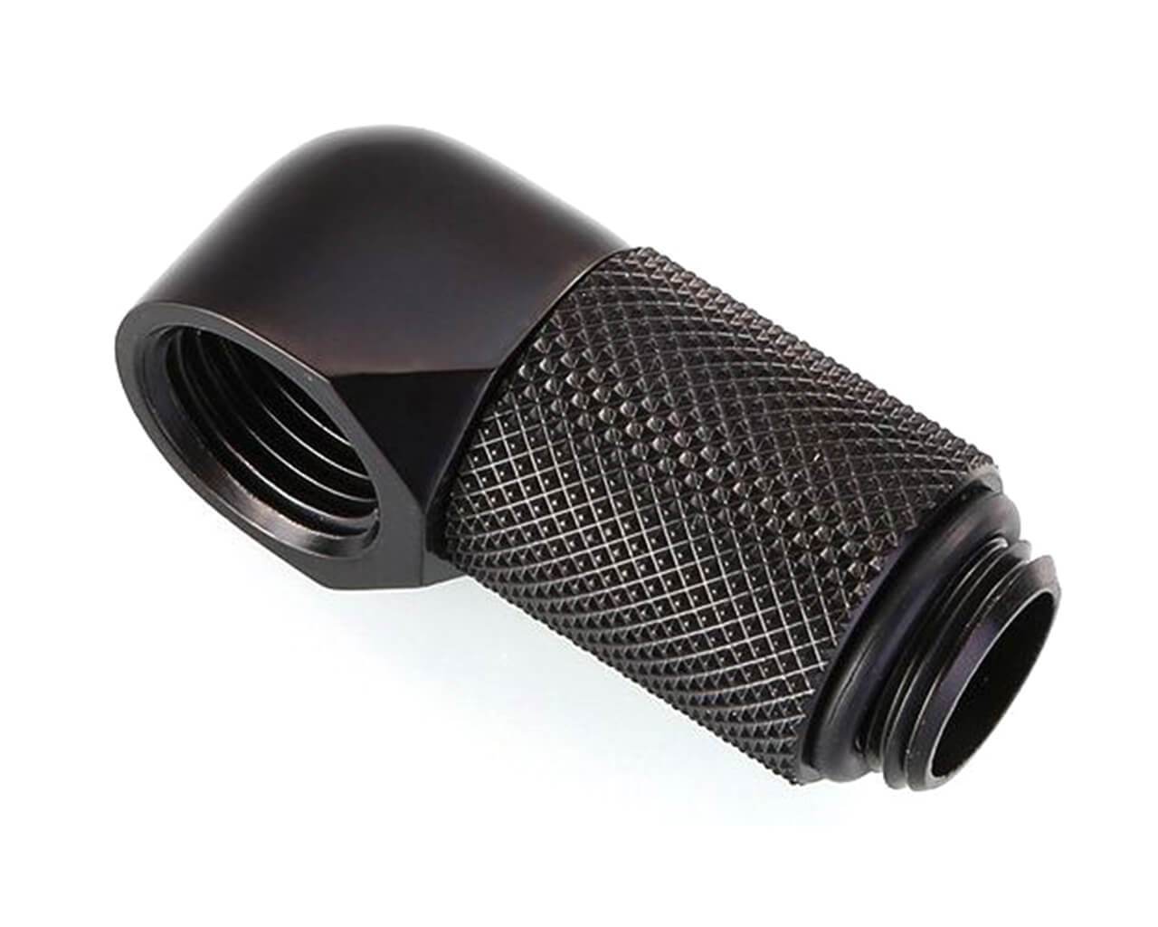 Bykski G 1/4in. Male to Female 90 Degree Rotary 20mm Extension Elbow Fitting (B-RD90-EXJ20) - PrimoChill - KEEPING IT COOL