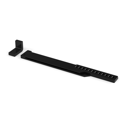 PrimoChill Universal Aluminum SX GPU Support Bracket - PrimoChill - KEEPING IT COOL Satin Black