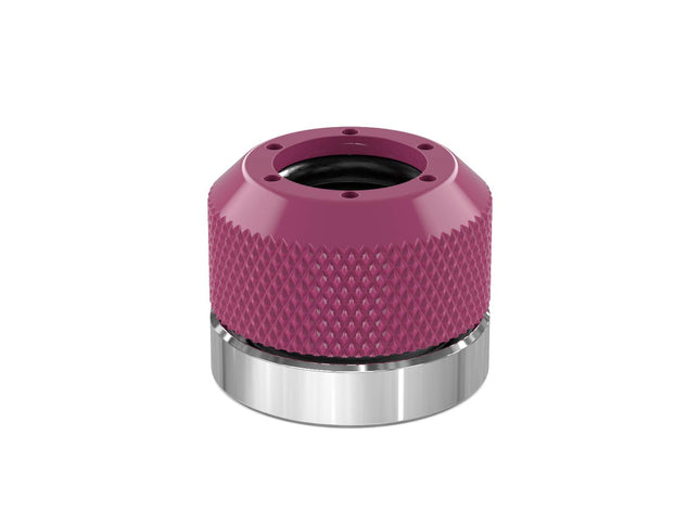 PrimoChill 1/2in. Rigid RevolverSX Series Coupler G 1/4 Fitting - PrimoChill - KEEPING IT COOL Magenta