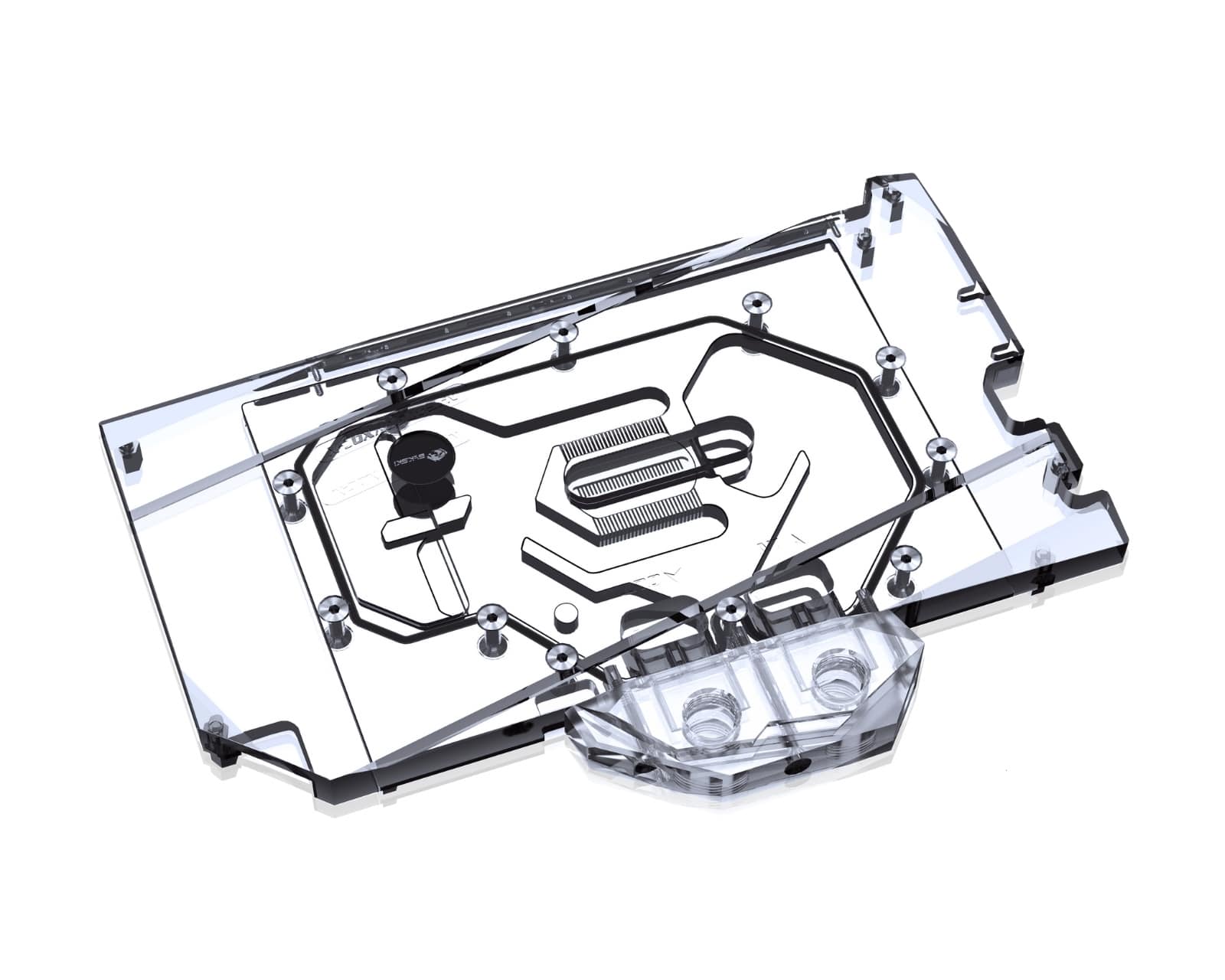 Bykski Full Coverage GPU Water Block and Backplate for Colorful iGame RTX 4090 Vulcan OC (N-IG4090VXOC-X) - PrimoChill - KEEPING IT COOL