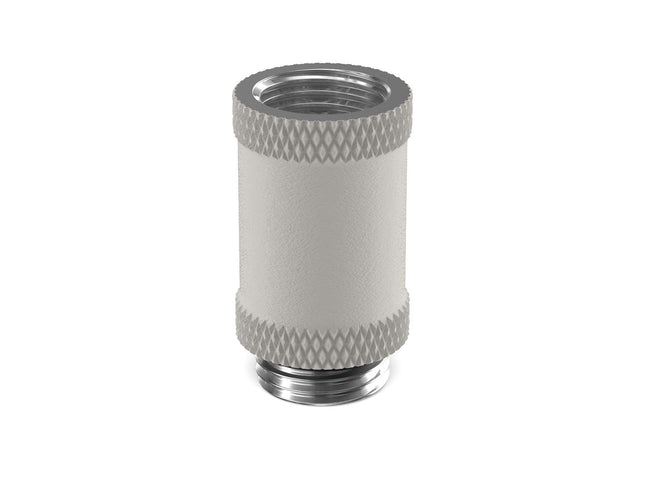 PrimoChill Male to Female G 1/4in. 25mm SX Extension Coupler - PrimoChill - KEEPING IT COOL TX Matte Silver